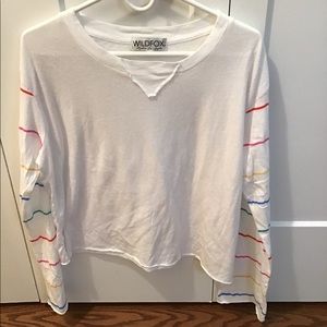 Wildfox long sleeve tee shirt